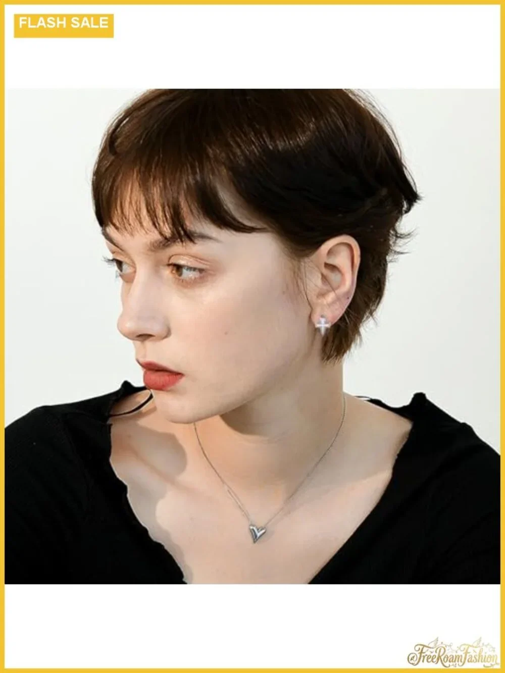 14K Gold Plated Huggie Hoop Earrings for Women Cubic Zirconia Hypoallergenic
